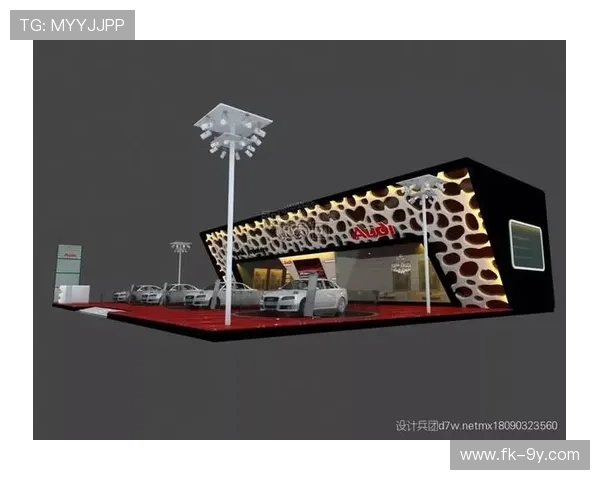 精美足球雕刻艺术展台展示运动与创意的完美结合